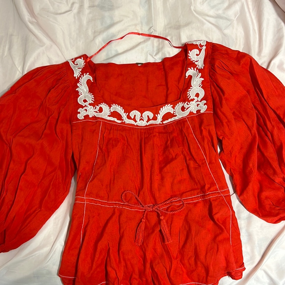 Free people fun blouse